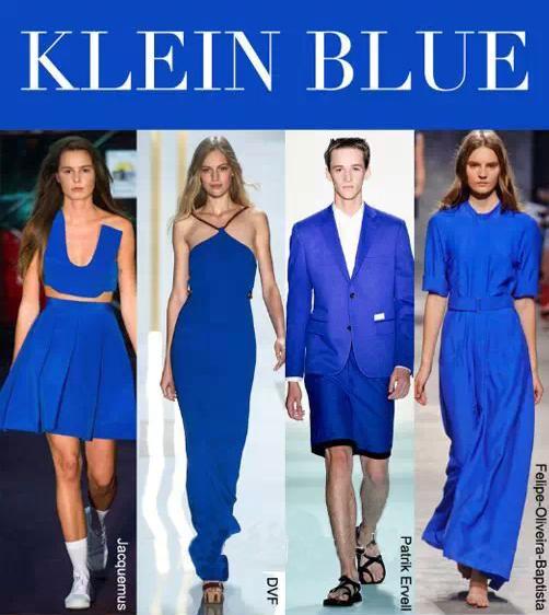 冬季不再沉闷 电光蓝<a href='http://www.china1f.com' target='_blank'>服装</a>流行趋势就这么搭