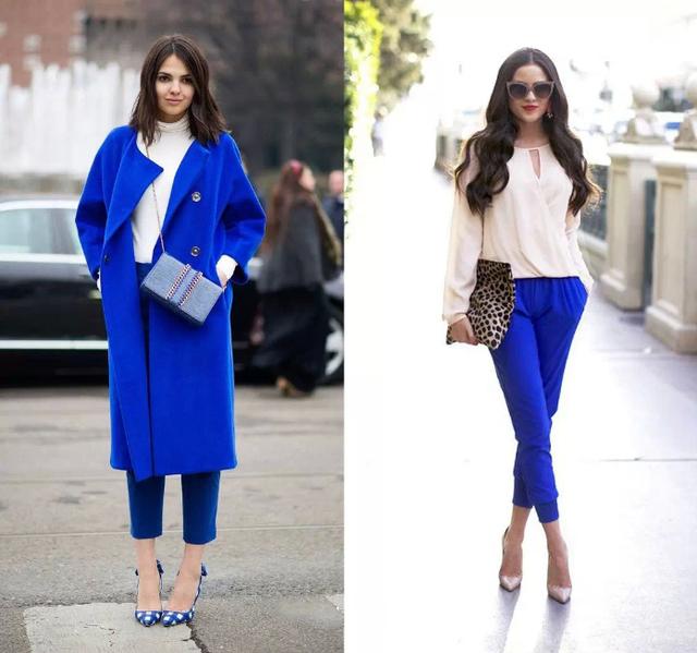 冬季不再沉闷 电光蓝<a href='http://www.china1f.com' target='_blank'>服装</a>流行趋势就这么搭