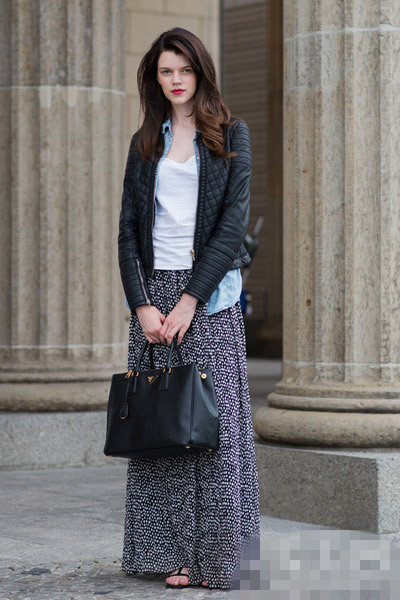 不仅仅是帅气 机车皮衣<a href='http://www.china1f.com' target='_blank'><a href='http://www.china1f.com' target='_blank'>服装</a></a>流行趋势示范