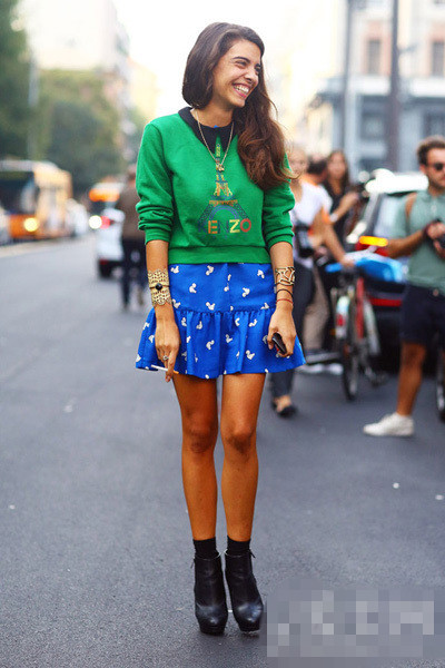 彩色<a href='http://www.china1f.com' target='_blank'>服装</a>流行趋势来袭 让初春心情更明快