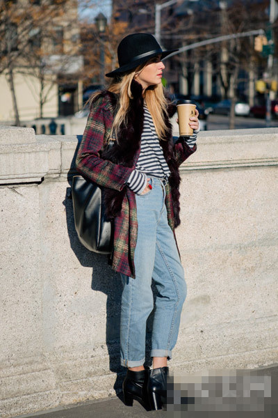 冬季穿衣搭配技巧示范 让你穿出潮味