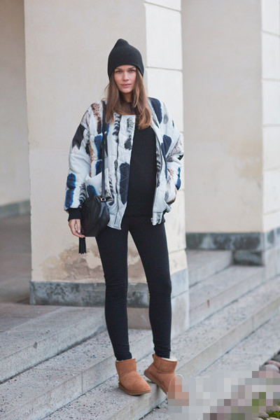 无惧降温 夹克穿衣搭配技巧寒风中依然有型