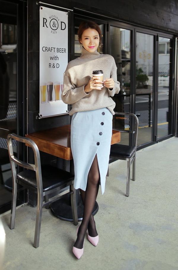 冬季<a href='http://www.china1f.com' target='_blank'>服装</a>流行趋势示范 让你在办公室玩性感