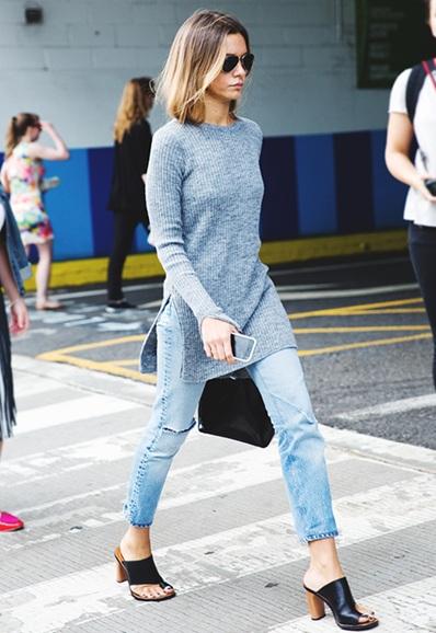 宽松H廓形背心裙穿衣搭配技巧示范