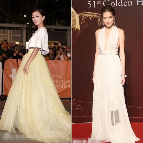 清纯周冬雨<a href='http://www.china1f.com' target='_blank'>服装</a>搭配示范 必是磨人小妖精