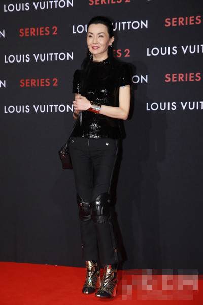 范冰冰张曼玉孙俪 <a href='http://www.china1f.com' target='_blank'>服装</a>搭配斗艳LV展开幕式