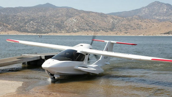 icon a5轻型私人飞机迎来faa最后审核测试