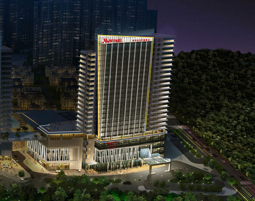 万豪国际集团推出湖南首家株洲美的万豪酒店