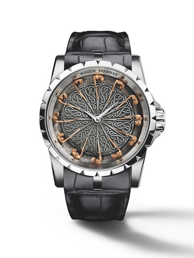 roger dubuis推出圆桌骑士腕表 源自亚瑟王传奇故事