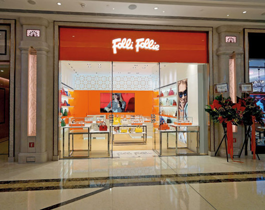Folli Follie名包品牌于澳门购物区开设新店