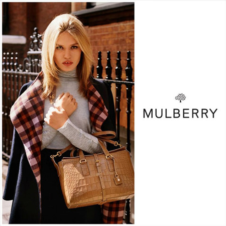 Mulberry释出2015秋冬系列包包广告大片