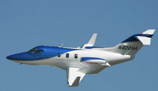 hondajet:本田首款超大坐乘空间喷气私人飞机