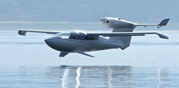 法国丽莎航空公司设计的三栖私人飞机:akoya