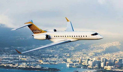 环球6000:当今市场上最先进最豪华私人飞机