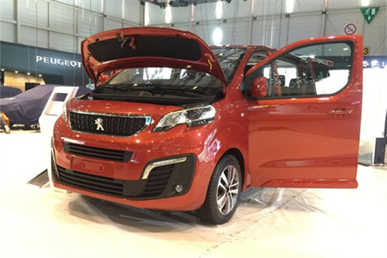 标致名车品牌全新轻客TRAVELLER实车图曝光