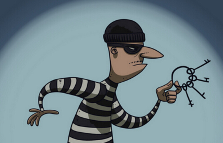  小偷被抓叫嚣民警 活久见 小偷明目张胆家财险