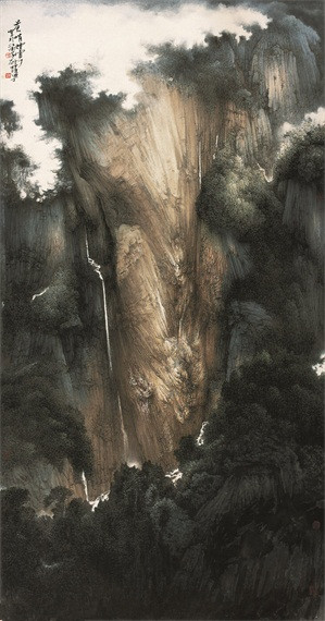 11杨耀宁-现代山水画 杨耀宁,1996年入江苏省国画院山水画研究所从事
