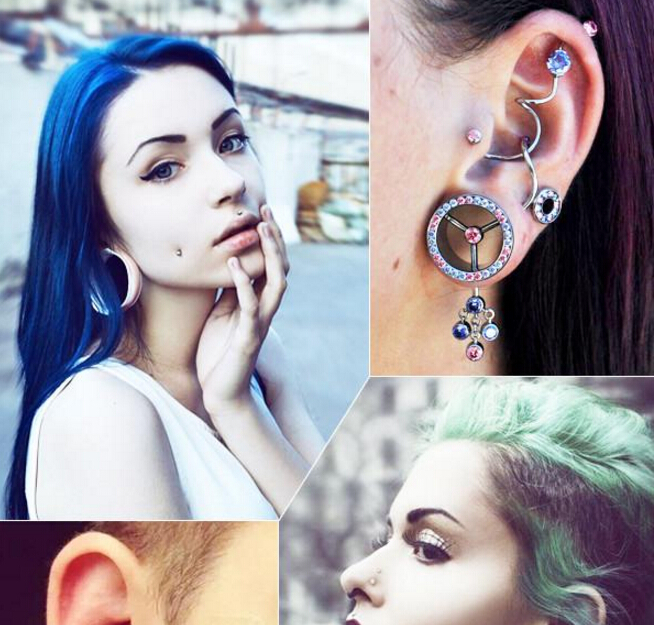 装饰在人体表面的piercing珠宝 可不是想戴就能戴的