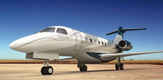 巴航莱格赛450/500私人飞机将于美国生产