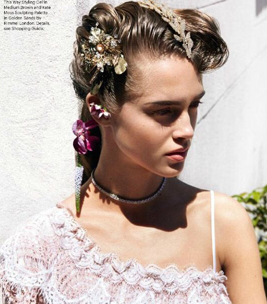 美国版Allure发饰大片 超模充分诠释对珠宝发饰