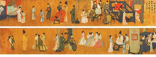 韩熙载夜宴图
