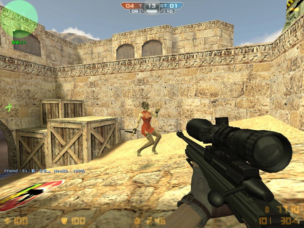 《反恐精英:全球攻势》休闲竞技模式10v10战斗