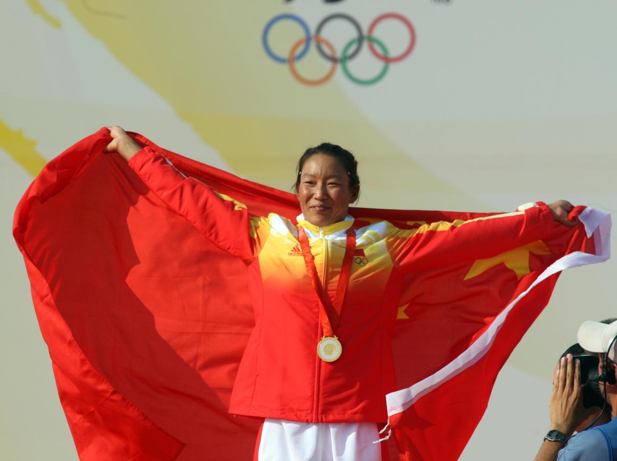 2008年北京奥运会,中国女子射箭运动员张娟娟"一路抗韩",最终拿下