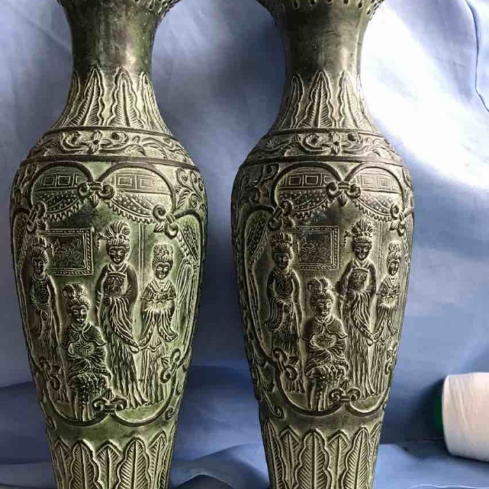康熙年制铜花瓶_康熙年制铜花瓶鉴定_康熙年制铜花瓶估价-金投收藏网