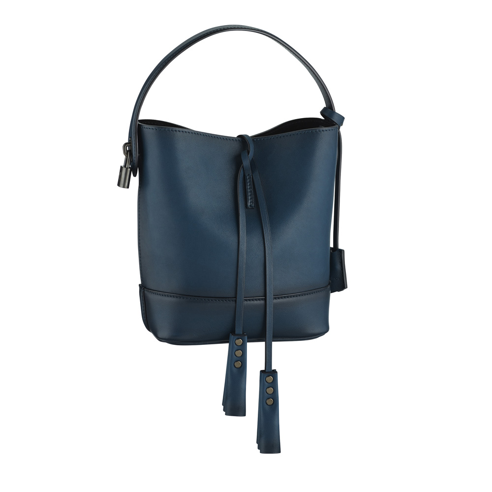 Louis Vuitton路易威登2014春夏系列深蓝色手拎包