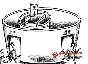 中国概念股退市比上市还热