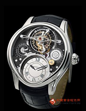 同时在旋转及摆动的机芯部件,而为了让表主多欣赏赏心悦目的机械运作