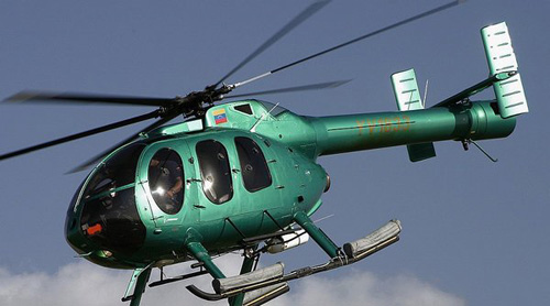 世上最安全和安静地直升机之一 麦道md600n