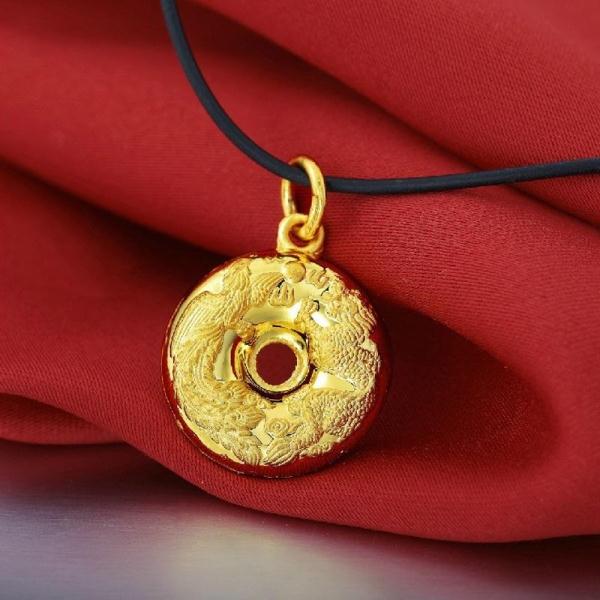 千禧之星龙凤呈祥吊坠图片珠宝图片