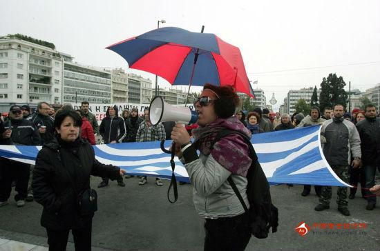 48%希腊人 不愿接受新紧缩措施