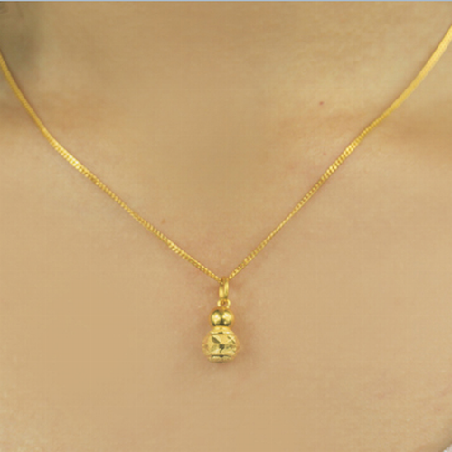 天鑫金店千足金金葫芦吊坠图片珠宝图片