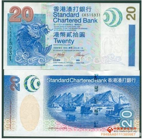 港元纸币的发展历程