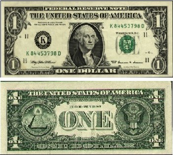 1美元纸币介绍