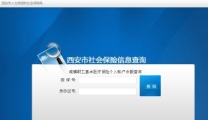 西安市养老保险查询