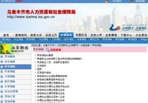 乌鲁木齐养老金查询