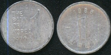 1韩元硬币介绍