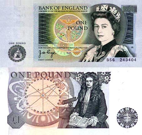 1英镑纸币介绍