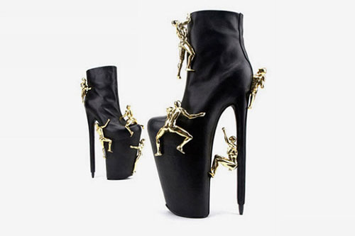 united nude 推出「lady gaga fame」高跟鞋