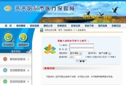 齐齐哈尔医疗保险_齐齐哈尔医保卡查询