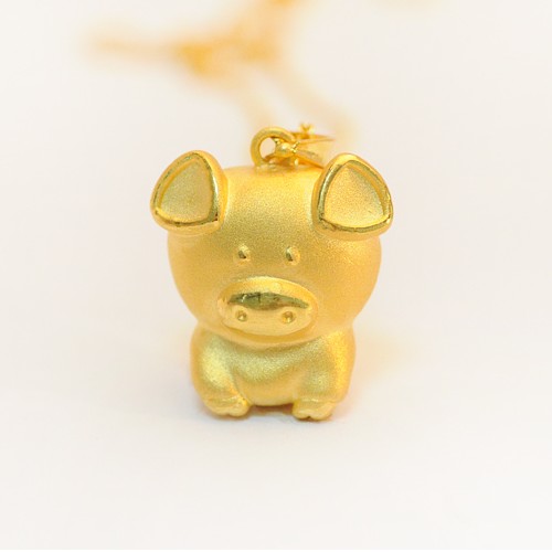 黄金猪表情包图片