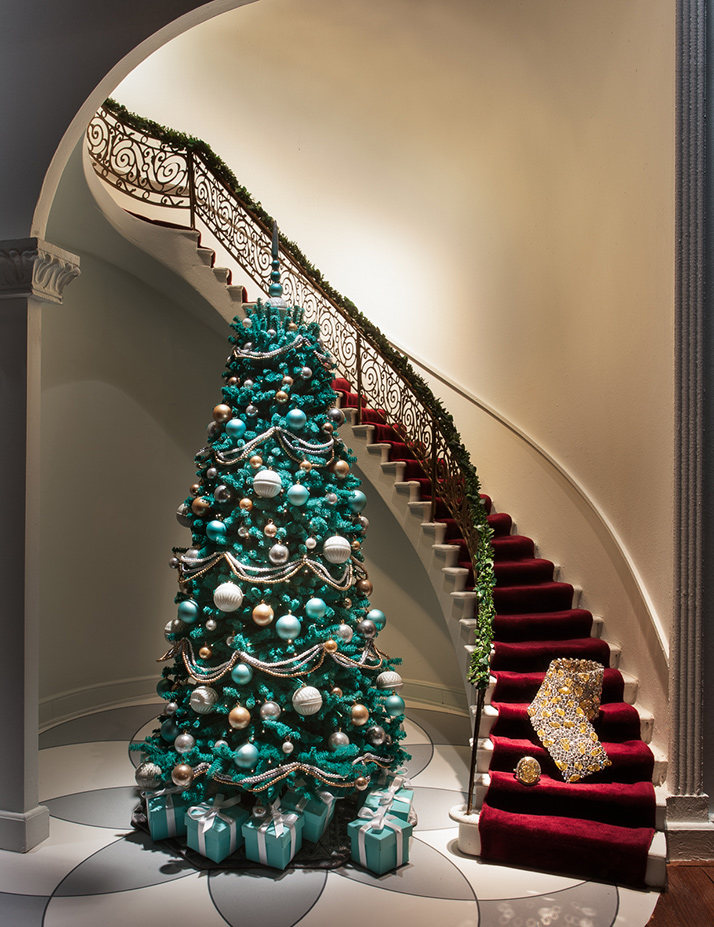 蒂芙尼2012年温情梦幻节日橱窗