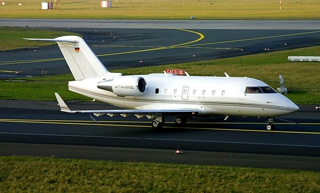 私人飞机挑战者cl 601-3a