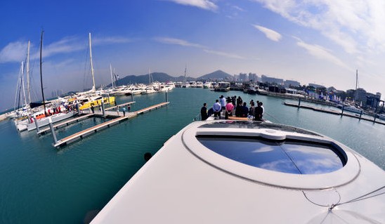 第六届三亚国际游艇博览会12月14日半山半岛帆船港开幕