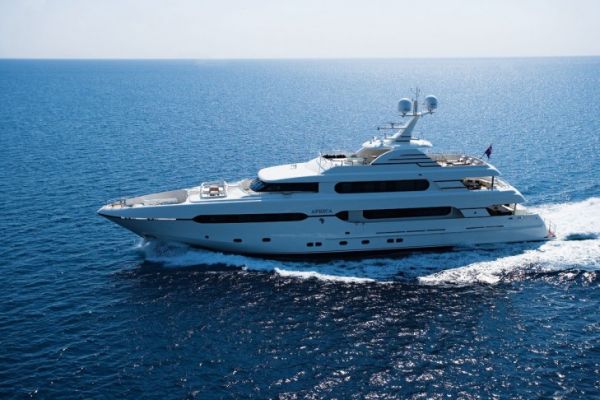 sunrise 45m 可横跨太平洋的超级游艇