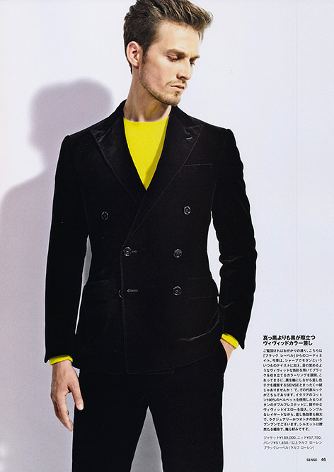 Ralph Lauren 日本《SENSE》男装大片