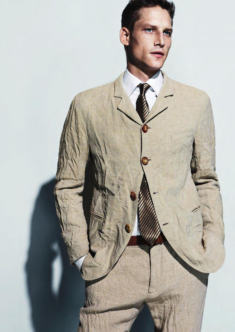 giorgio armani 2013春夏男装广告大片